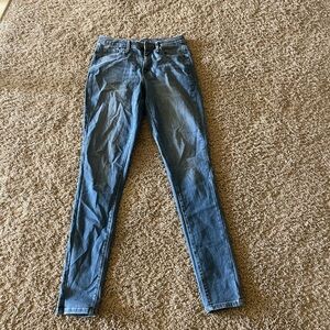 Mossimo Supply Co Blue Skinny Jeans Classic Style
